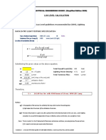 Lux Level Calculation: WILSON ELECTRICAL ENGINEERING BOOKS (Simplified Edition 2020)