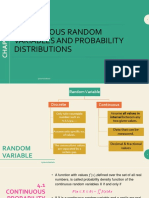 Chapter 4 Continuous Random Variables and Probability Distribution (Part 1)