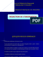 TP N - 1 - Observation en Pediatrie