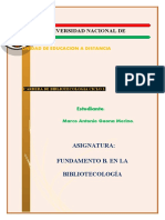 Tarea 1.3 Unidad 1. F. Bibliotecologia