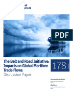 Belt Road Initiative Maritime Trade Flows - 1 PDF