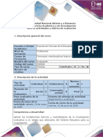 Guía de Actividades y Rúbrica de Evaluación - Fase 3 - Fundamentación Metodológica Que Orientará La Evaluación Del Objeto