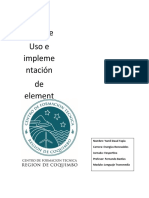 Informe Elementos de Protección Personal