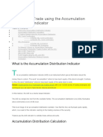 How To Day Trade Using The Accumulation Distribution Indicator