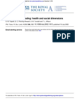 Vulnerability To Flooding: Health and Social Dimensions:, Doi: 10.1098/rsta.2002.1013