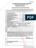 Application Form For Inspection of Evaluated Answer Sheet (SL