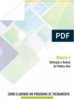 Como Elaborar Um Programa de Treinamento - Módulo 4 PDF