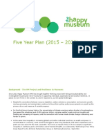 Happy Museum 5 Year Plan June 2015