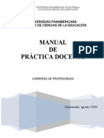 Manual-De-Practica-Docente - Profesorado de Pedagogía y Ciencias Sociales