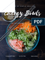 Energy Bowls: With Shopping List AND Prep Guide