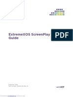 Extremexos Screenplay User Guide