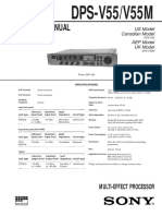 Service Manual: DPS-V55/V55M