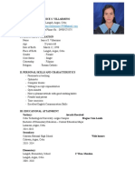 Resume With Picture