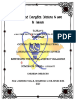 Tarea Numero 2 Analisis de La Jurisprudencia Penal en Honduras Practica Procesal Penal Joel Anduray