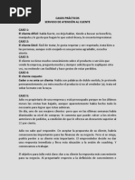 Casos Prácticos Atención Al Cliente y Servicios