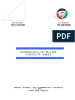 GSO 1016-2000 STD Microbiological Criteria For Food Stuffs - Part 1