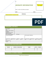 Screening Form GNI - (Name - Position)