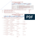 Islamabad Academy MZD: Class Paper Type Chapter/course Total Marks Time 1 Year Biology Subjective 40 1:50 Hrs