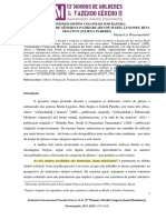 (ARTIGO) Diferença Entre Rita Segato, Maria Lugones e Julieta Paredes