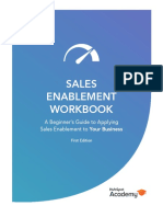 Sales Enablement Strategy Guide by HubSpot Academy