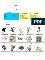 Grammar: Unit 3. Leisure Time Unit 3. Lesson 1. Loving It