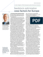 Integration, Feedstock Optimization Are Key Success Factors For Europe