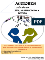 FOLLETO OPERACIONES CON FRACCIONES May 18