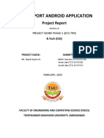 Daily Report Project Report