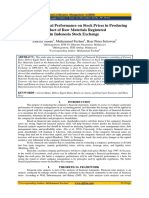 Effect of Financial Performance On Stock Prices in Producing Product of Raw Materials Registered in Indonesia Stock Exchange