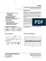Features Description: WM2606 Low Power 10-Bit Serial Input DAC