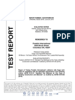 Advantage EP 950A ASTM E119 Wall Burn - Intertek Test