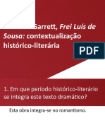 Almeida Garrett, Frei Luís de Sousa - Contextualização Histórico-Literária