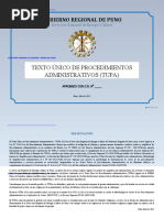 Texto Único de Procedimientos Administrativos