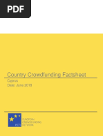 Country Crowdfunding Factsheet: Cyprus Date: June 2018