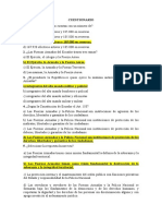 CUESTIONARIO Fuerzas Armadas y Policia Nacinal