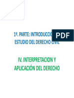 Interpretación y Aplicación Del Derecho PDF