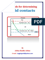 Fluid Contacts: Methods For Determining