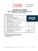 Westcode: Type M0859LC140 To M0859LC160