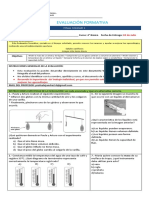 Evaluación Formativa Cs Naturales 4°B 2