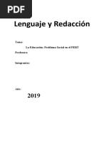 Monografia Sobre La Educacion