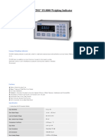 "FINE" FS-8000 Weighing Indicator