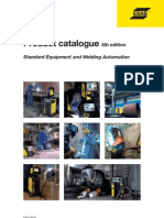 Product Catalogues Welding Equipment 4th Edition