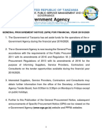 E-Government Agency: The United Republic of Tanzania