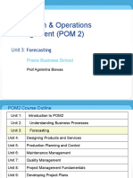 POM2.3 - Forecasting