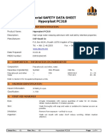 Hyperplast PC318 MSDS BH