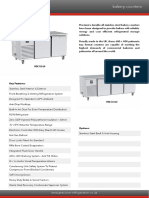 Bakery Counters Spec Sheet