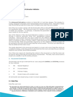 Technical Note: Advanced Estimation Validation: Ntroduction