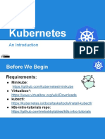 Introduction To Kubernetes