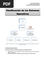 Unidad 2. Recurso 1. Clasificación de Los S.O.