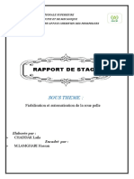 Rapportde Stage Chaddak Laila Fiabilisation Et Automatisation de La Roue P